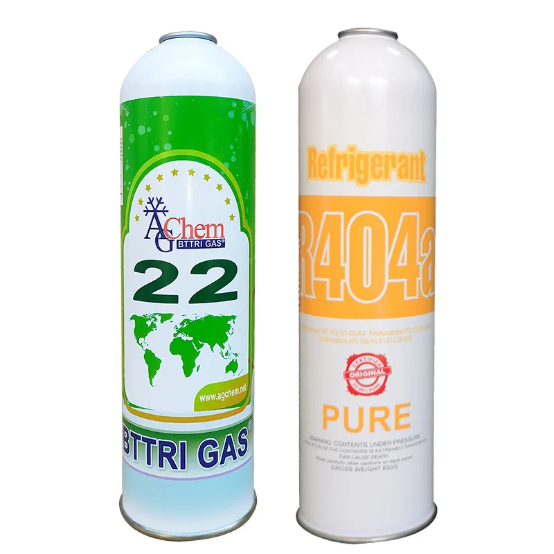 R134a R404a R410a R507 Refrigerant Gas