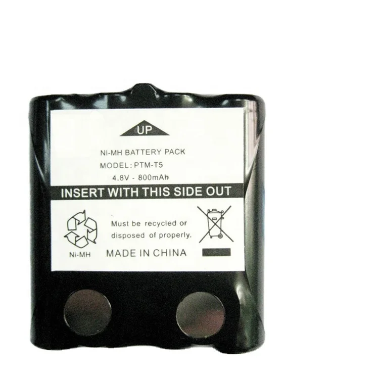 IXNN4002A Rechargeable 4.8V 800mAh Nimh Two-way Radio Battery Pack For Motorola TLKR-T5 TLKR-T4 TLKR-T7