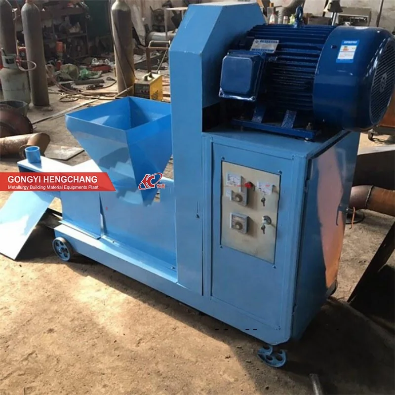 New Design 350kg/H Biomass Wood Sawdust Charcoal Briquette Making Machine