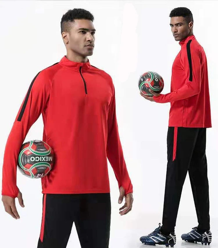 Full Set Sports Football Tracksuit Child Soccer Track Suit Training Man Sweater shirts and pants