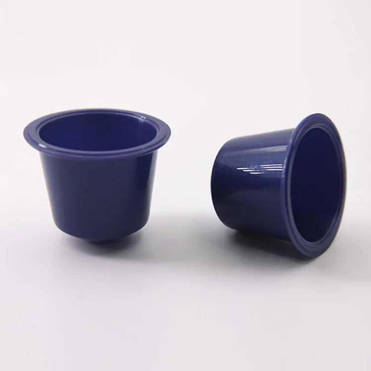 
Disposable plastic empty coffee capsules 