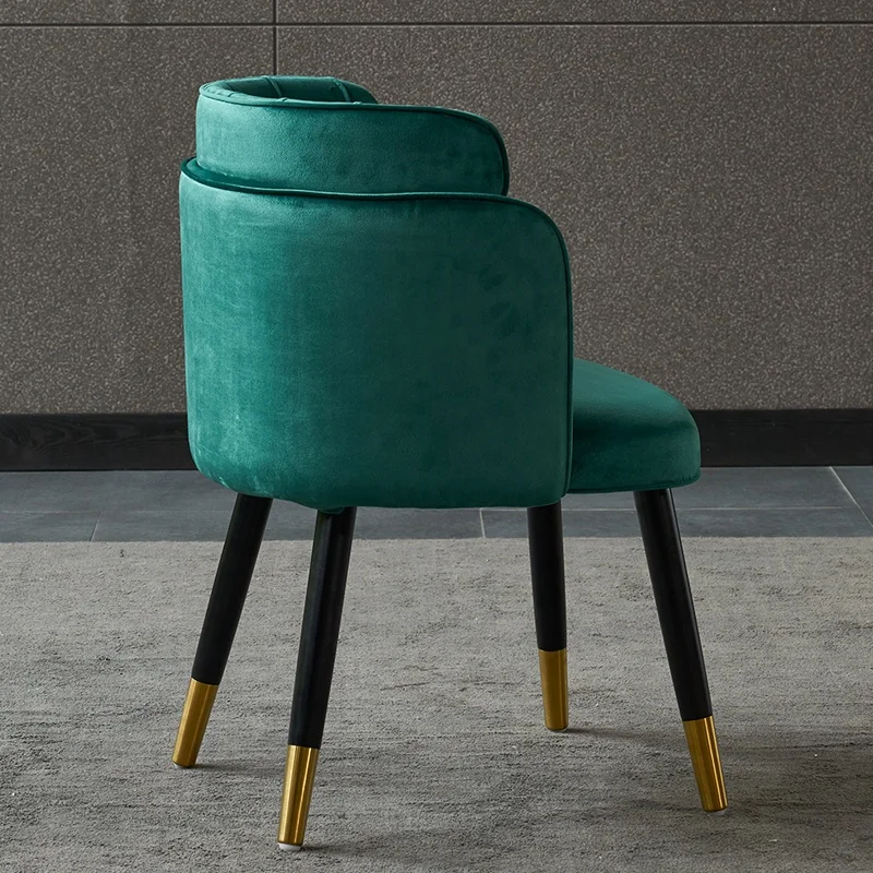 (SP-EC204) Creative metal wooden dining chair for western restaurant