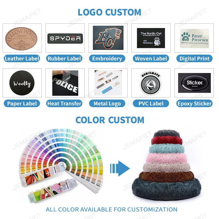 Eco Friendly Large Medium Small Dog Bed Ultra Comfortable Durable Machine Washable Beds for Dogs and Cats