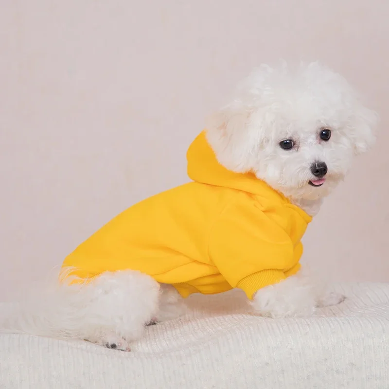 2024 Winter pet dog clothing Dog hoodie wool warm sweatshirt Small medium large dog jacket clothing pet can be customized