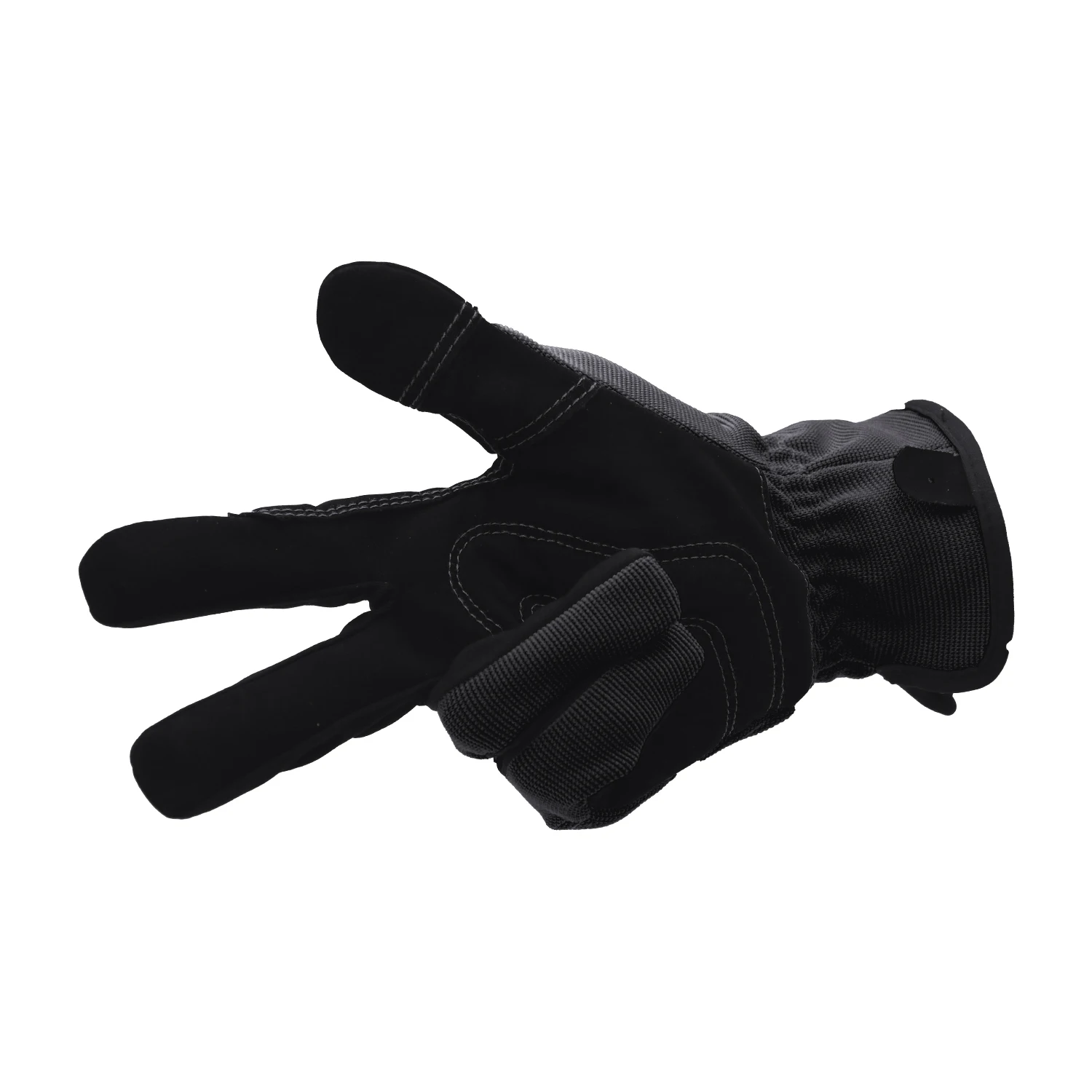 HANDLANDY black nubuck Vibration-Resistant Repair hand Gardening Work touch screen gloves for camping