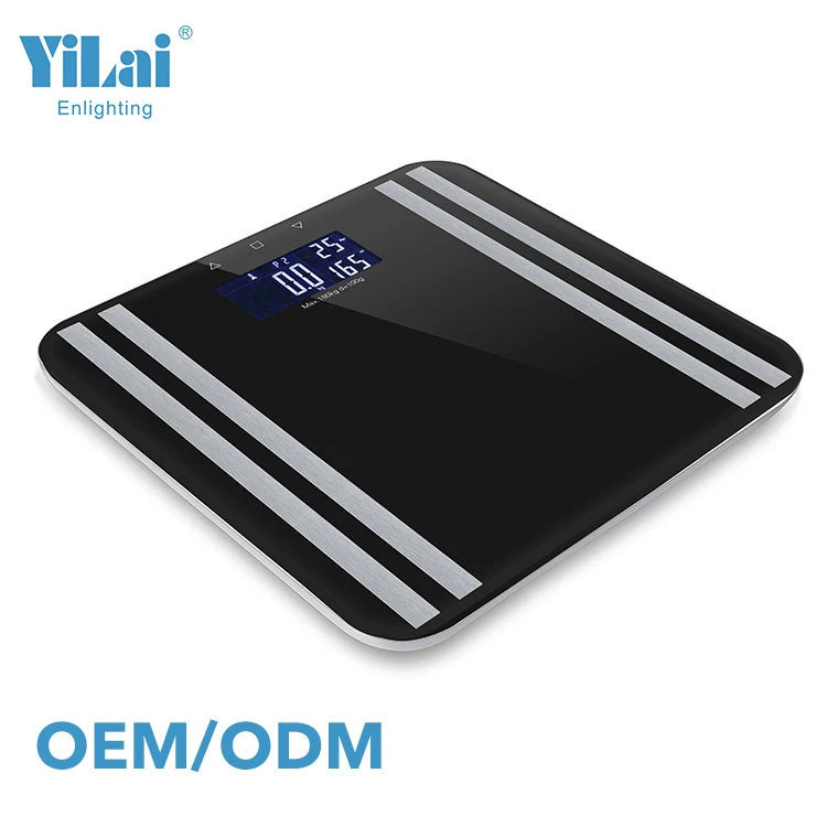 Hot Sale Smartphone New Design Body Fat Smart Wireless Body BMI Bathroom Chinese Electronic Weighing Scales