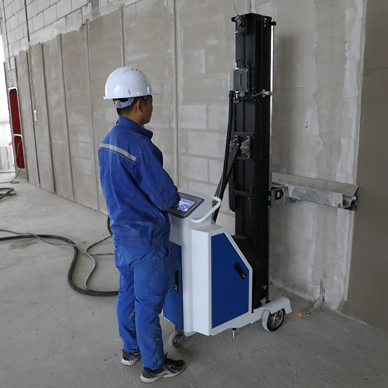 Hot selling Wall cement plastering machine height Automatic plastering machine Automatic plastering robot