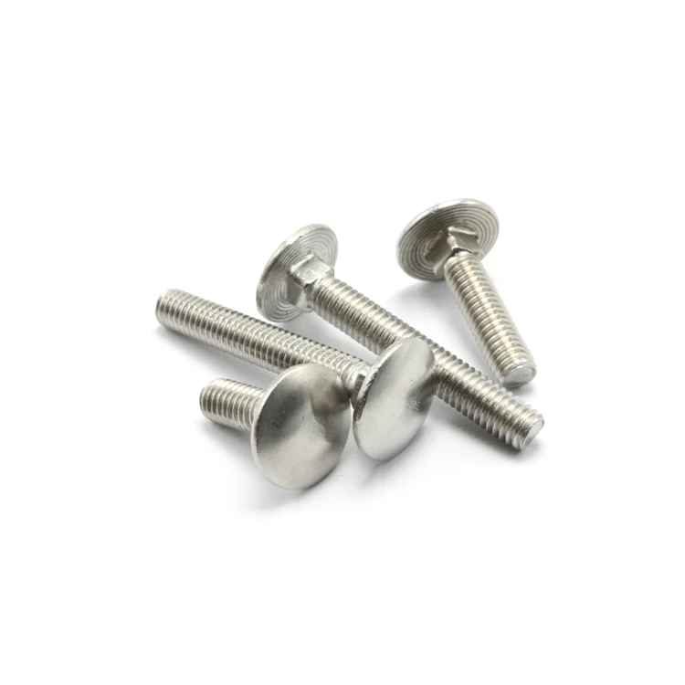 
Large half round head square neck carriage bolt 