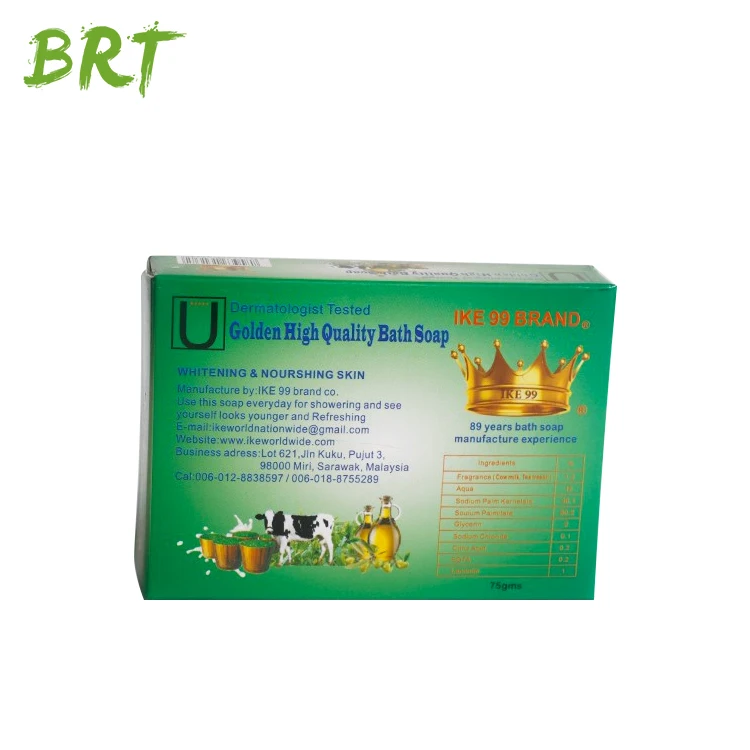 Natural Whitening Soap Packaging Handmade Supplies