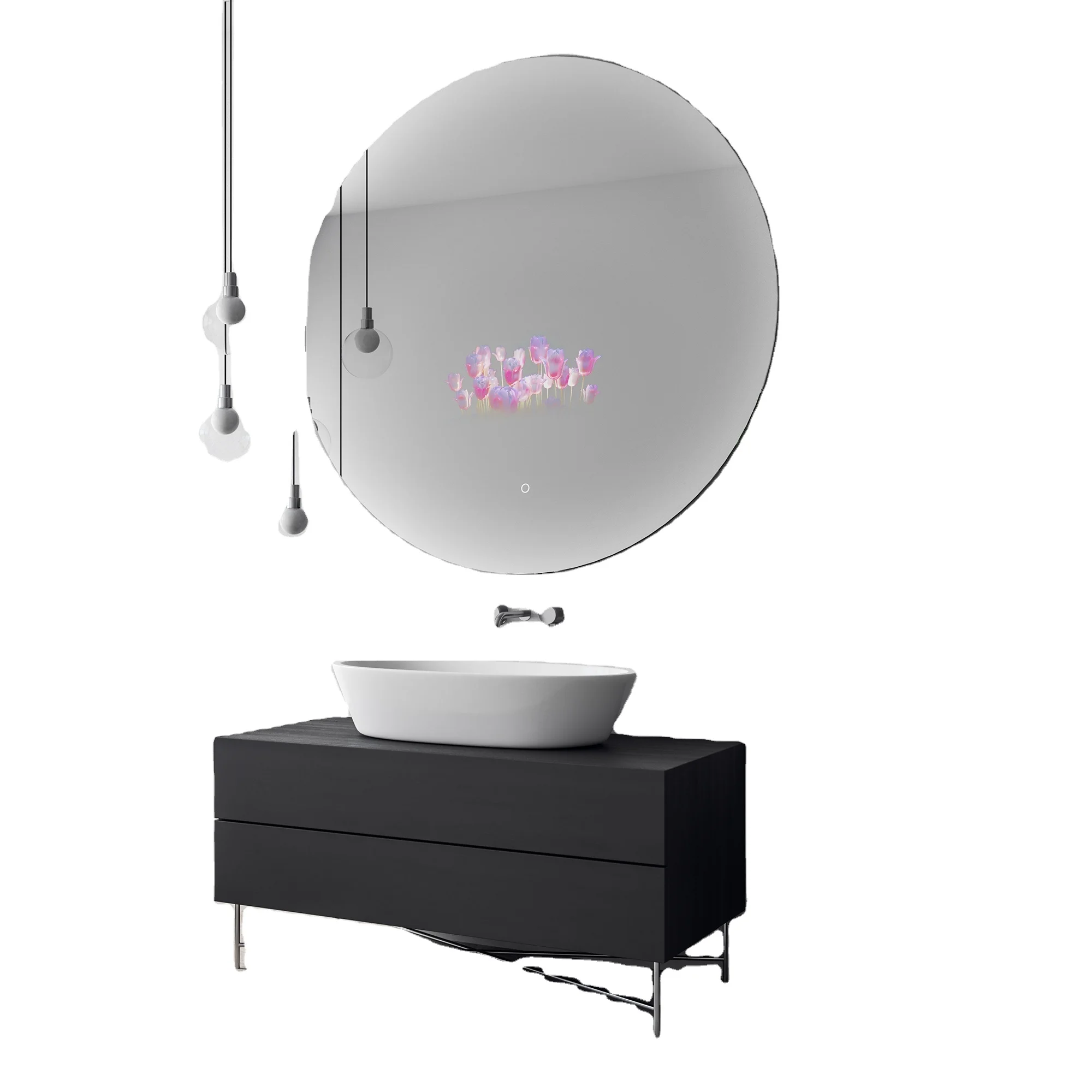 Smart mirror bathroom touch screen with WIFI Android system TV mirror vanity bluetooth mirror Music Video Play