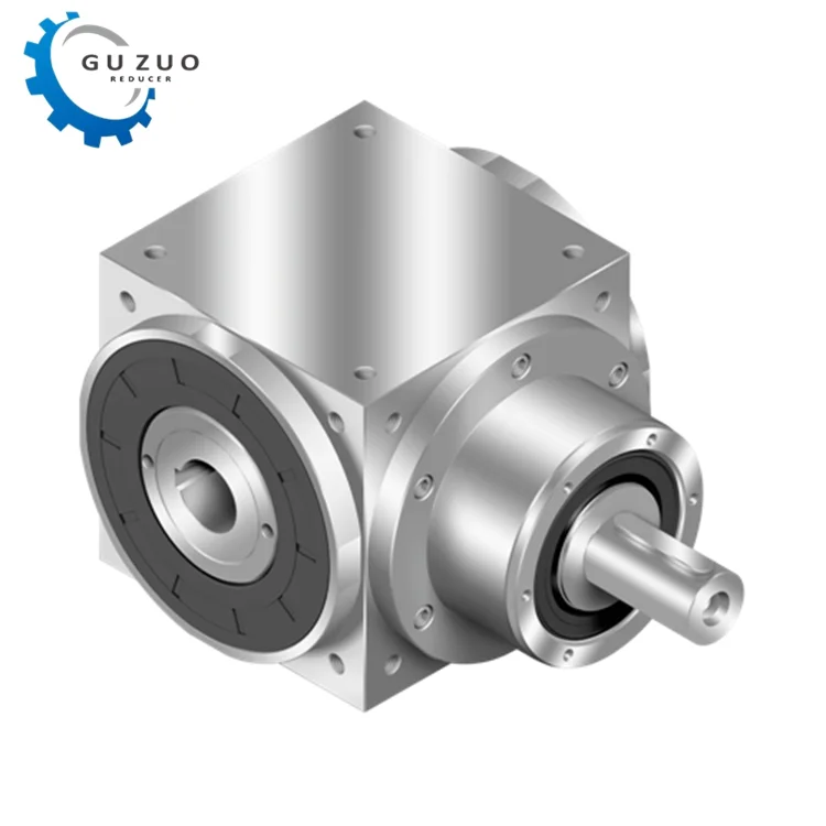 Guzuo AT065-H Top Sale Double Output Shaft Right Angle Reducer For 400W servo Motor