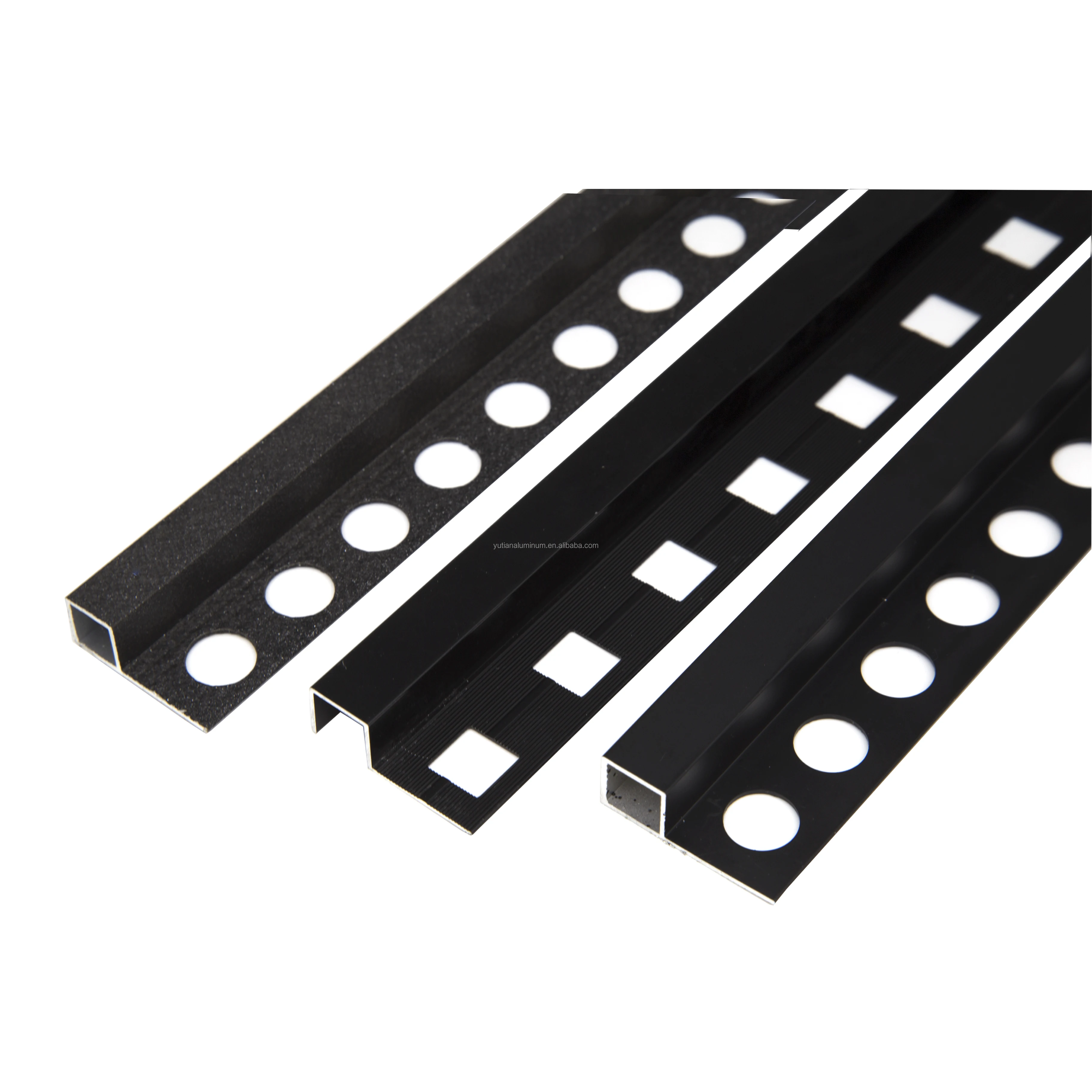 
Yutian Decorative Metal Bullnose Profile Wall Ceramic Tile Outside Corner Edge Aluminium Tile Trim 