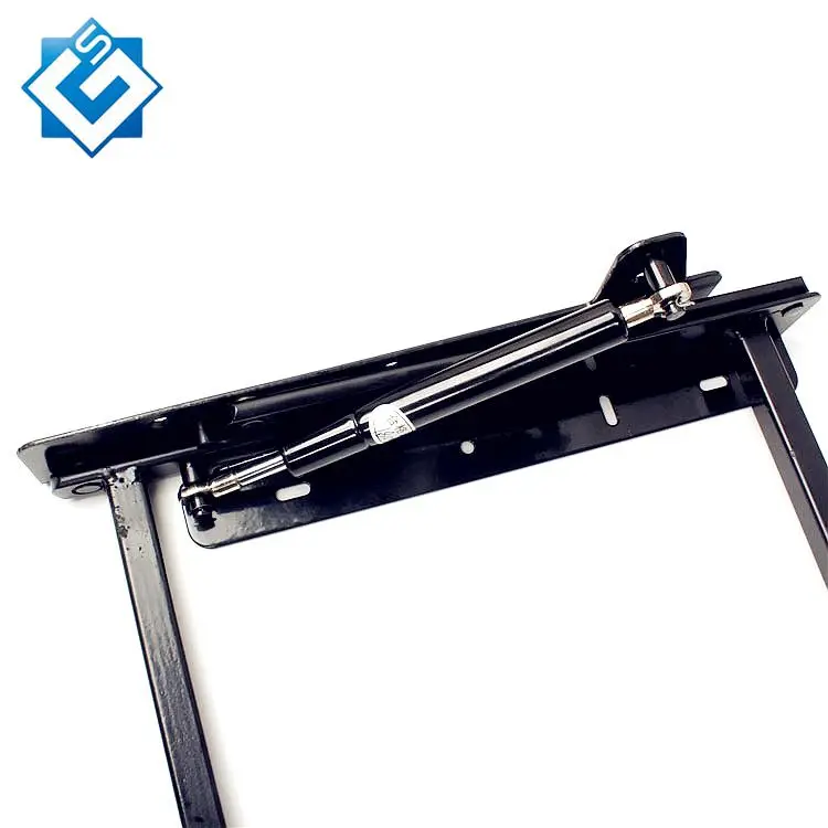 Convertible Metal Fitting Extendable Gas Spring Coffee Table Hardware with Hinged Storage Furniture Table Lift Mechanism
