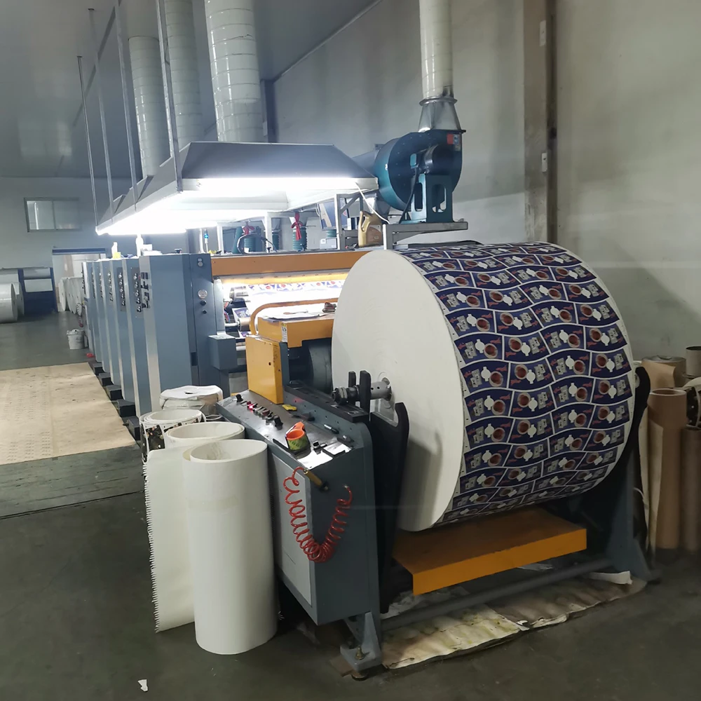 Customized sun app yibin  paper cup fans paper cup sleeve  PE coated  paper fan for coffee cup