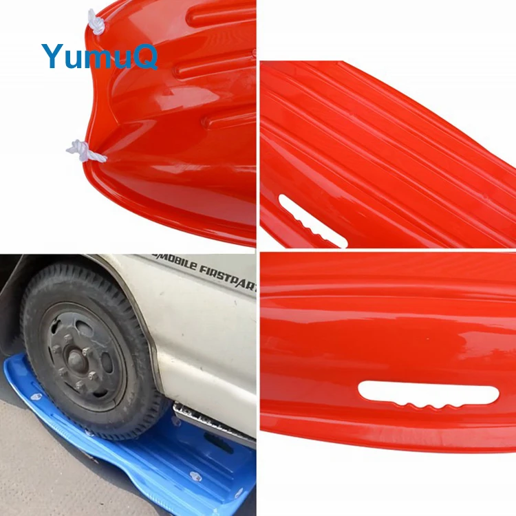 YumuQ Custom Color 120cm Portable Reindeer Animal Snow Gliding With Sleds Sledge For Sleding Tobaggan