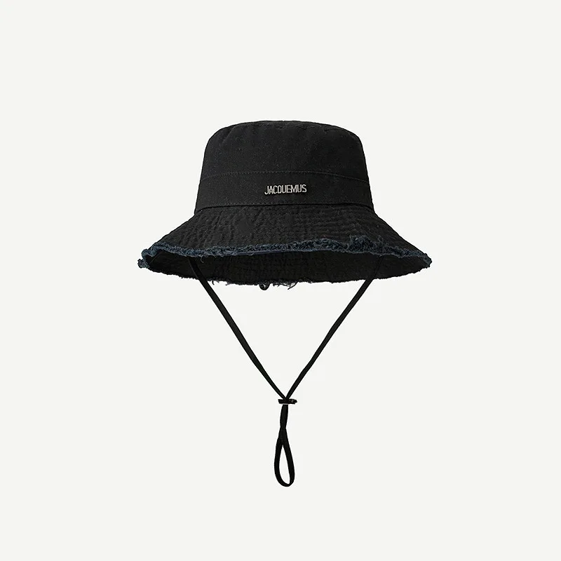 Newest Fashion Personality Casual Vacation Bucket Hat Foldable Retro Spring And Summer Women Bucket Hat