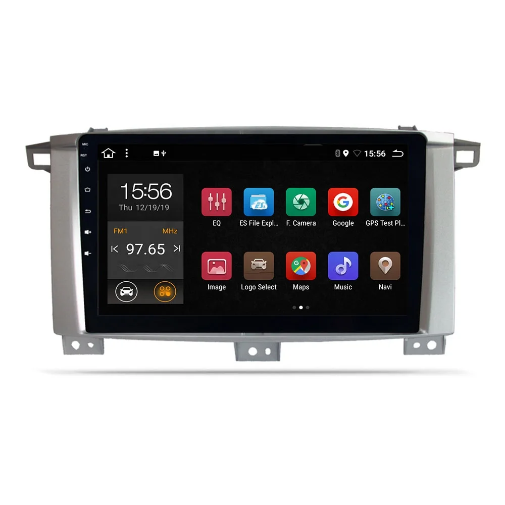 MCX Android10 Quad Core Car Radio Stereo Video Car DVD Multimedia Player For Toyota Land Cruiser100 GPS WIFI BT touch screen