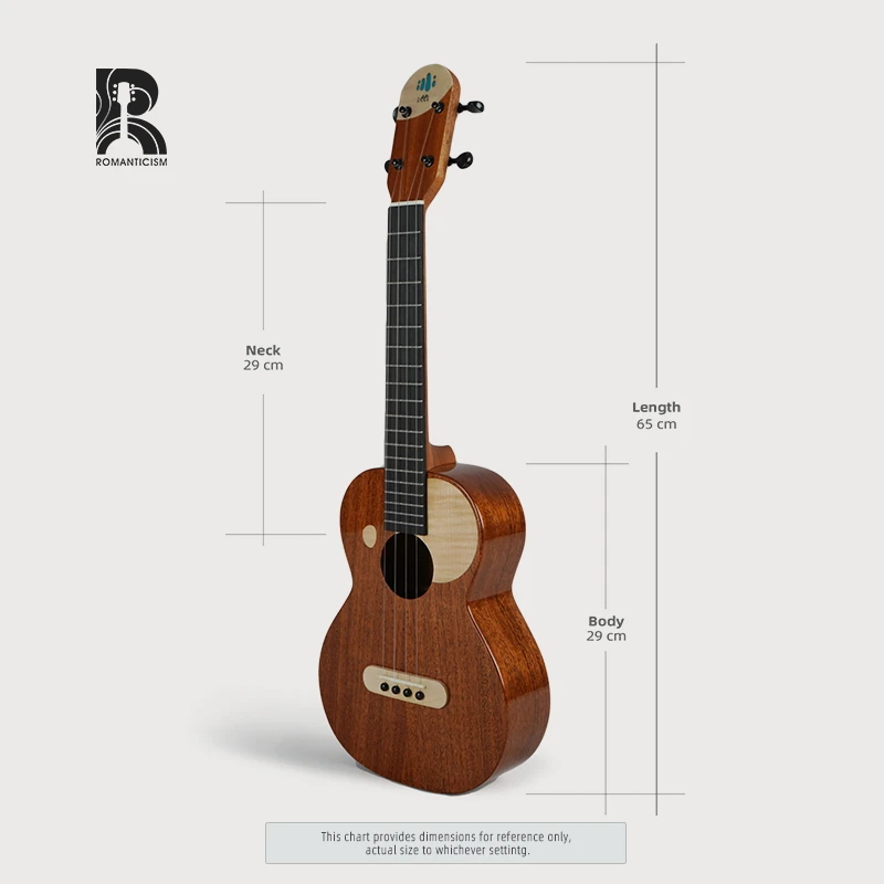 IUT-03 Wholesale Professional Cheap Price 26 inch Ukulele Exquisite Ukulele Tenor Solid Mahogany 4 Strings Ukulele