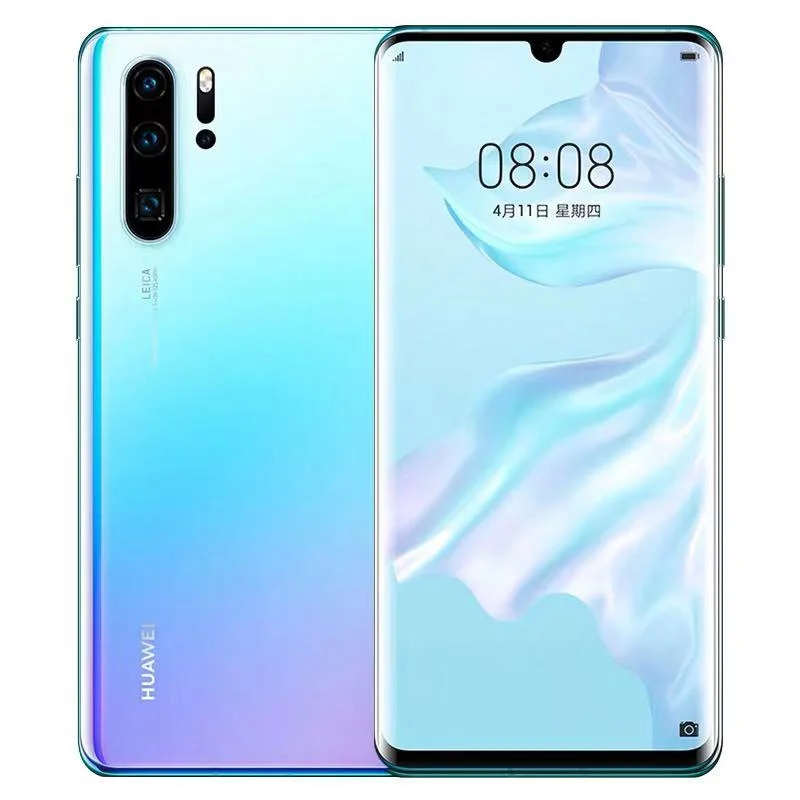 Новинка, оригинал, Huawei P30 Pro VOG-AL10 8 ГБ 512 тройной камеры заднего вида Face ID экрана отпечатков пальцев (Fingerprint Id), 6,47 дюймов в горошек-notch смартфон