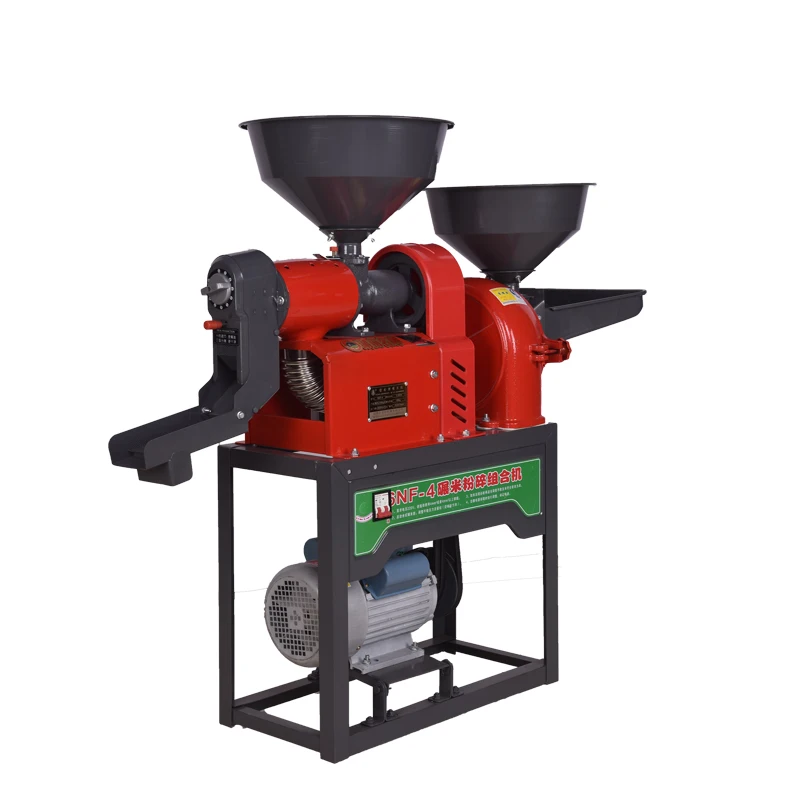 6NF butterfly ten gears adjustment rice milling machine mini rice milling household in India
