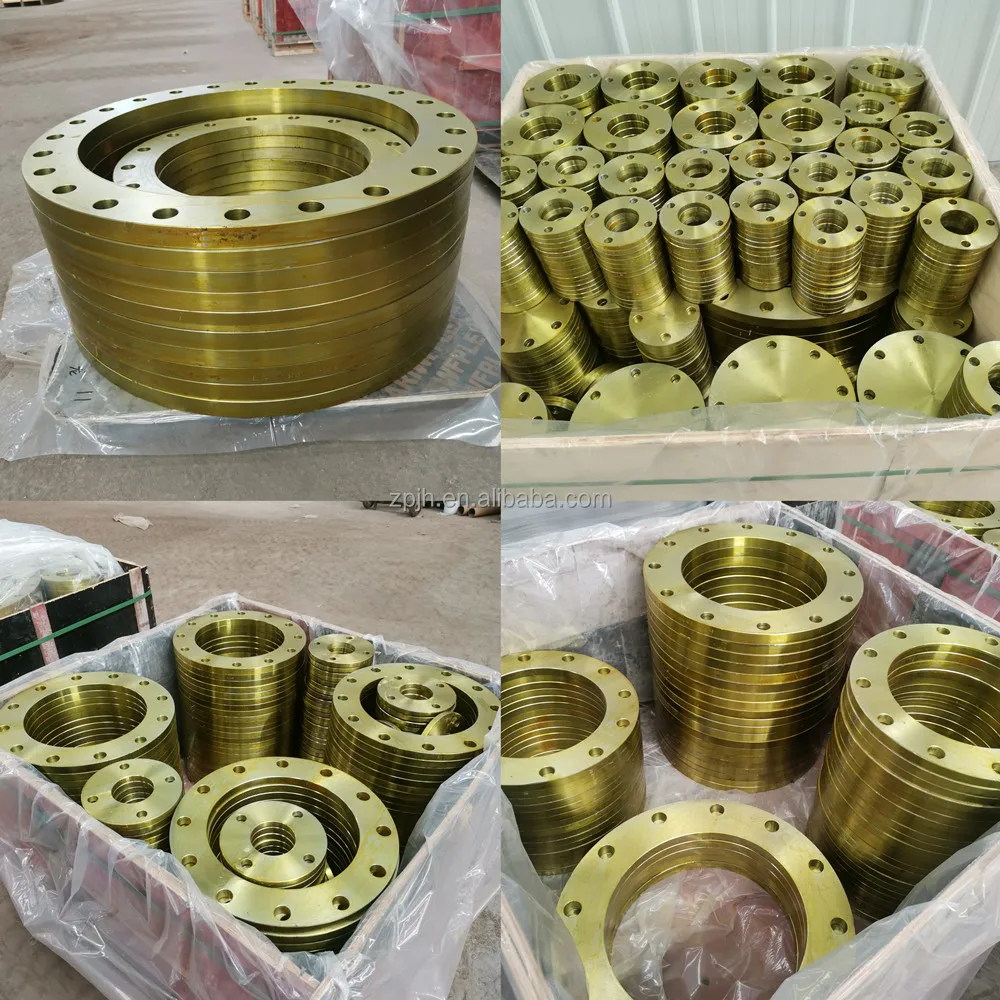 JIS 10K SOP FF Carbon Steel Yellow Painting SS400 Flange