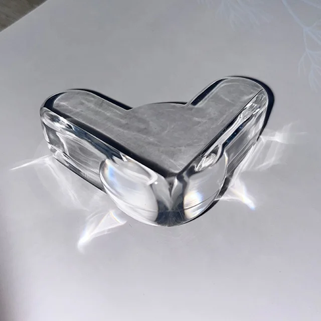 Transparent safety corner protector corner protector for desktop furniture table corner protector
