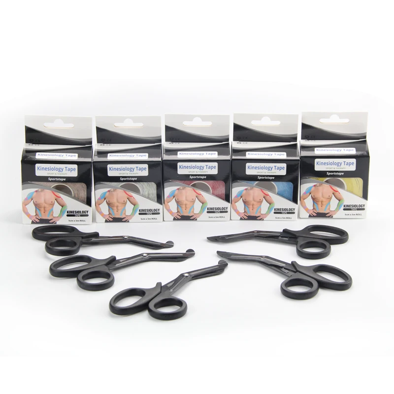 Бандажные ножницы lister для медсестер кинезиологическая лента медицинские бандажные