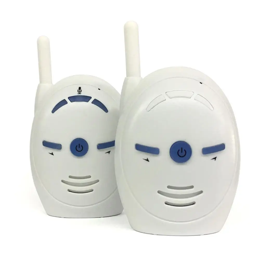 
2.4G wireless walkie talkie 2 way audio baby monitor Hanny babysitter child walkie talkie baby alarm V20 