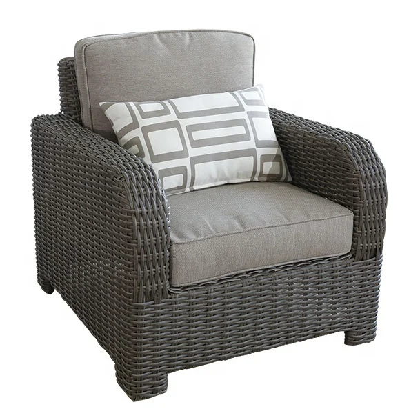 
Waterproof Luxury Rattan Outdoor Furniture Durable Lounge Living Room Sofa Set 