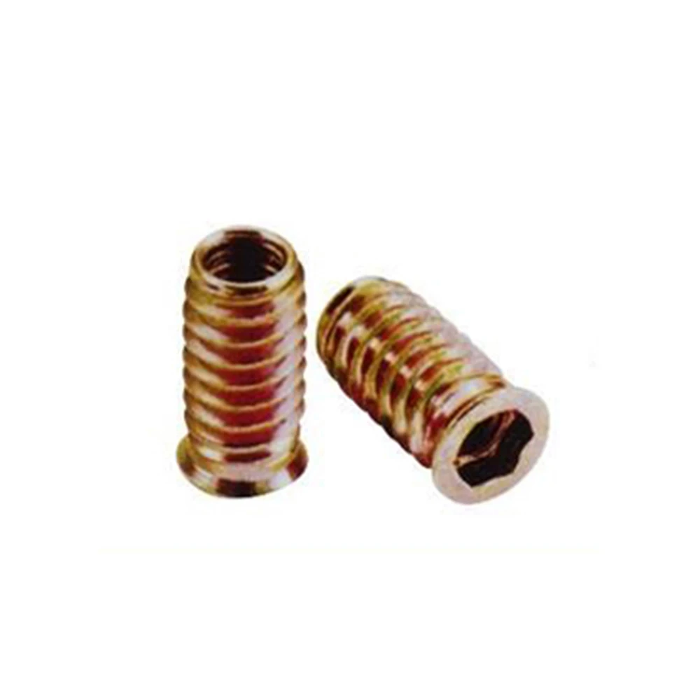 ESHINING Custom Iron Steel Hexagon Socket Slotted Screw  Flat Point  Insert  Set Screws With Cup Point