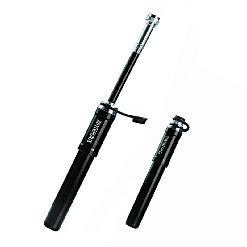 OEM Mini Portable Bicycle Pump Aluminum Alloy Cycling Bike Pump Fit Presta & Schrader Valve MTB Mountain Bike Pump