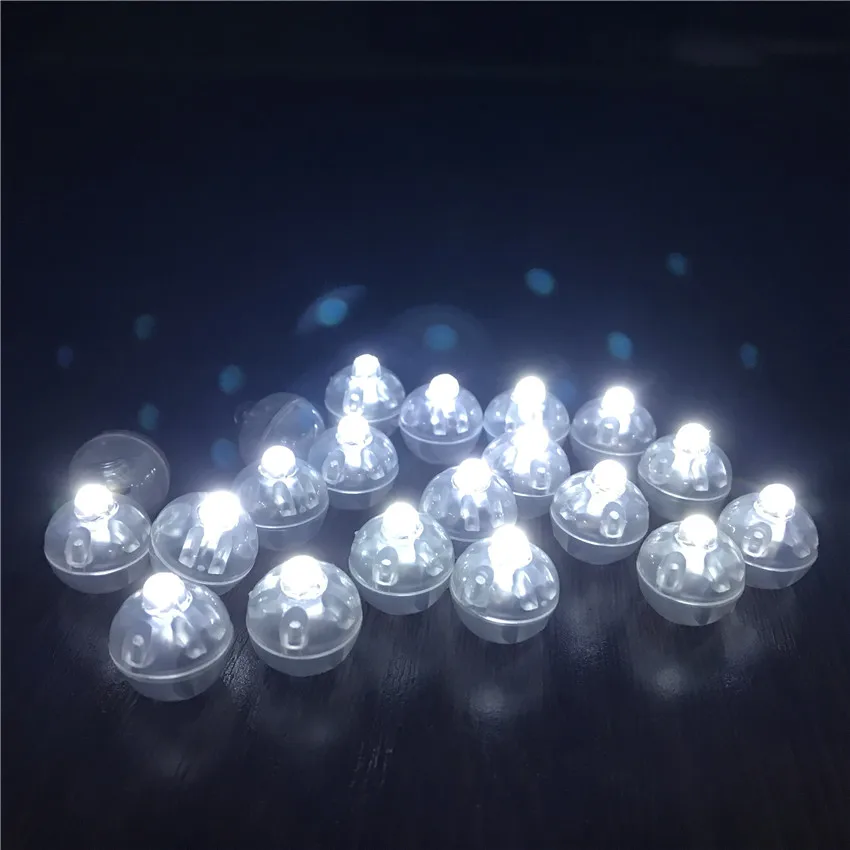 Led Light Balloon for Decoration Lot for 10 Units, Luminous Flash Lantern Bar Lamps, ideal for Birthday Party and Christmas