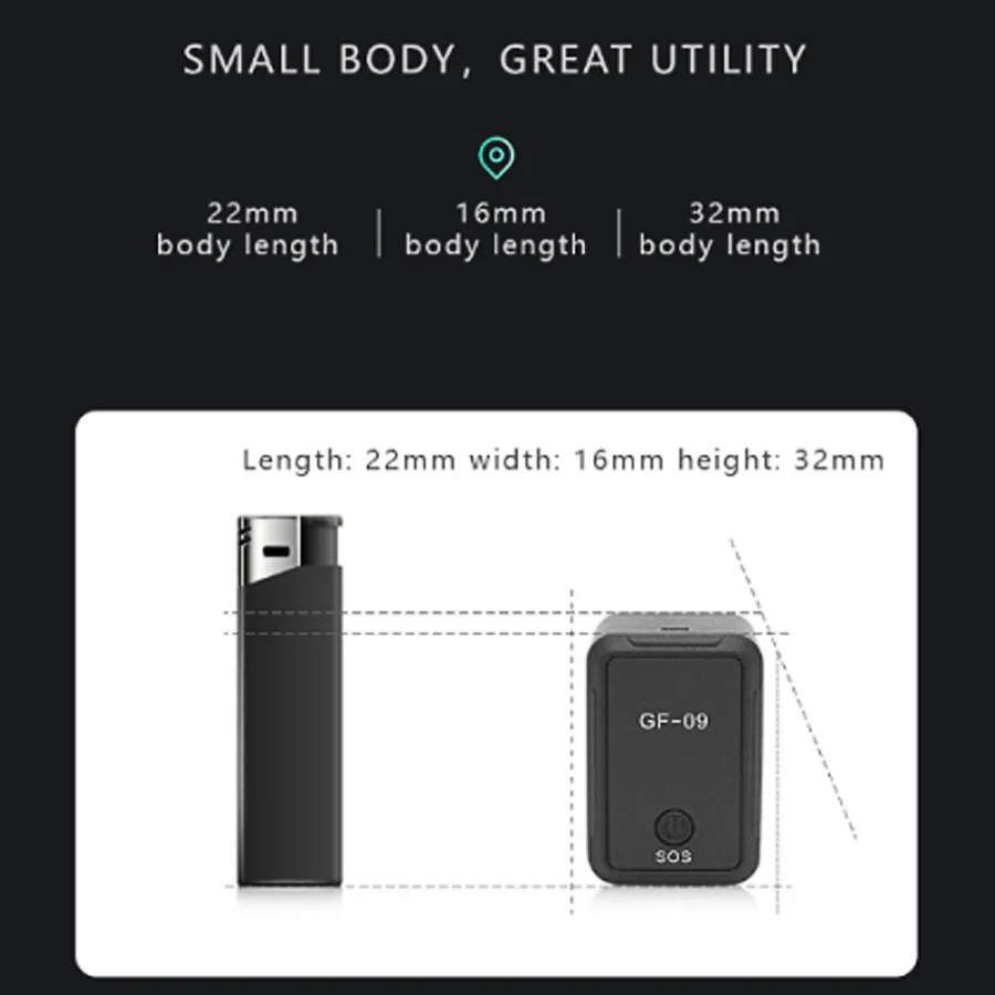 
Anti-Lost Motorcycle Auto Car Tracking Gps Mini Tracker Nano Gps Trackers With Remote Control 