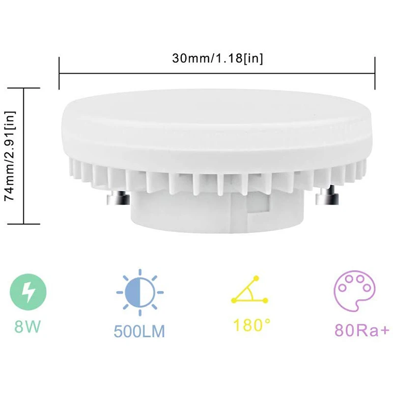 Wholesale Led-Gx53 5w 8w 450lm 640lm Indoor Lighting 40w 60w Incandescent Replacement Led Bulbs spotlight From China