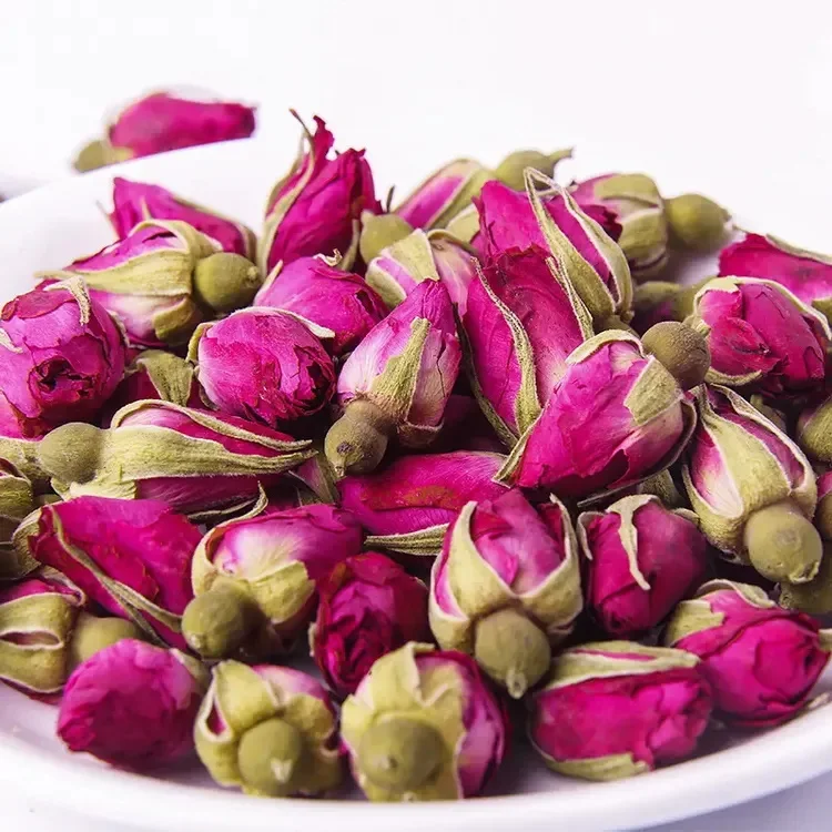 2024 Best Seller Herbal Dry Rose Petals Flower Tea Slimming Health Herbal Tea 500g