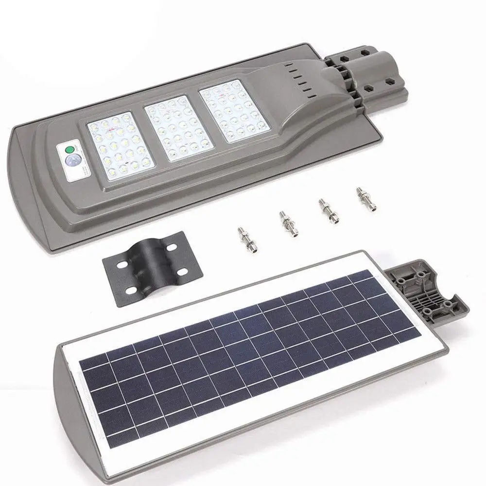 High power smart 40 watts 60w 20w induction solar panel power street light led solar street lamp