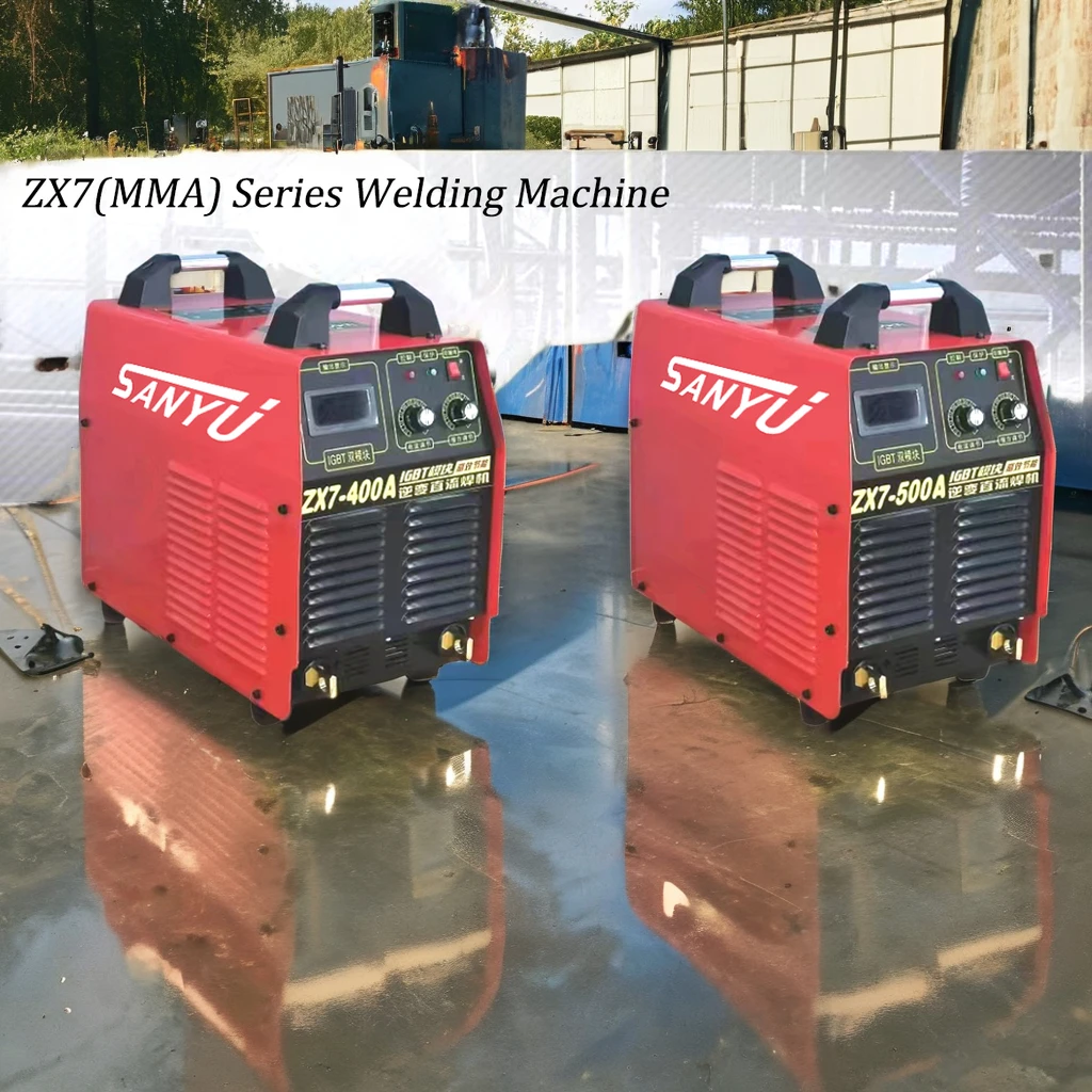 SANYU dual module Igbt Dc Arc Welder Equipment Portable Inverter Mma ZX7- 400 500 630 1000 A Welding machine
