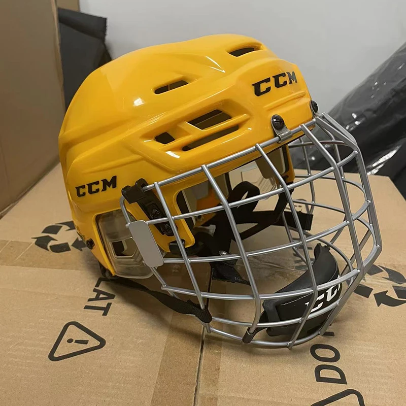 Ice roller hockey helmet equipment