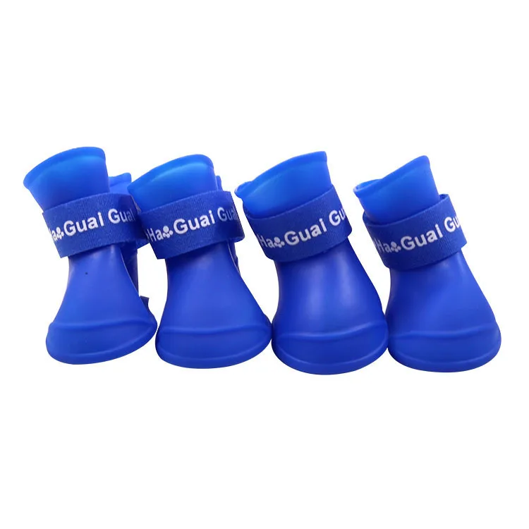 Outdoor Waterproof rubber pet shoes