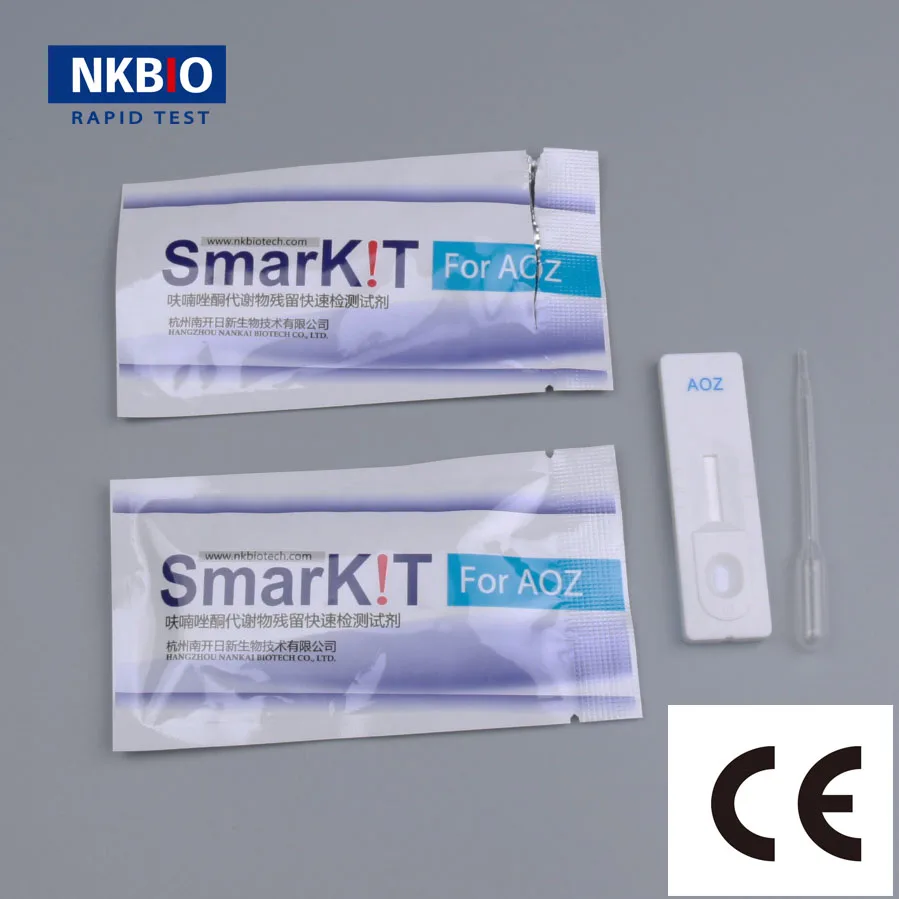 
Furazolidone AOZ Rapid Test for Seafood Fish Shrimp Crab 