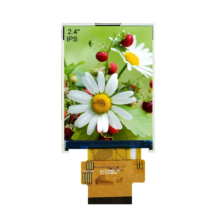 2.4 inch high brightness  resolution 240*320  MCU/RGB/SPI Interface TFT LCD module