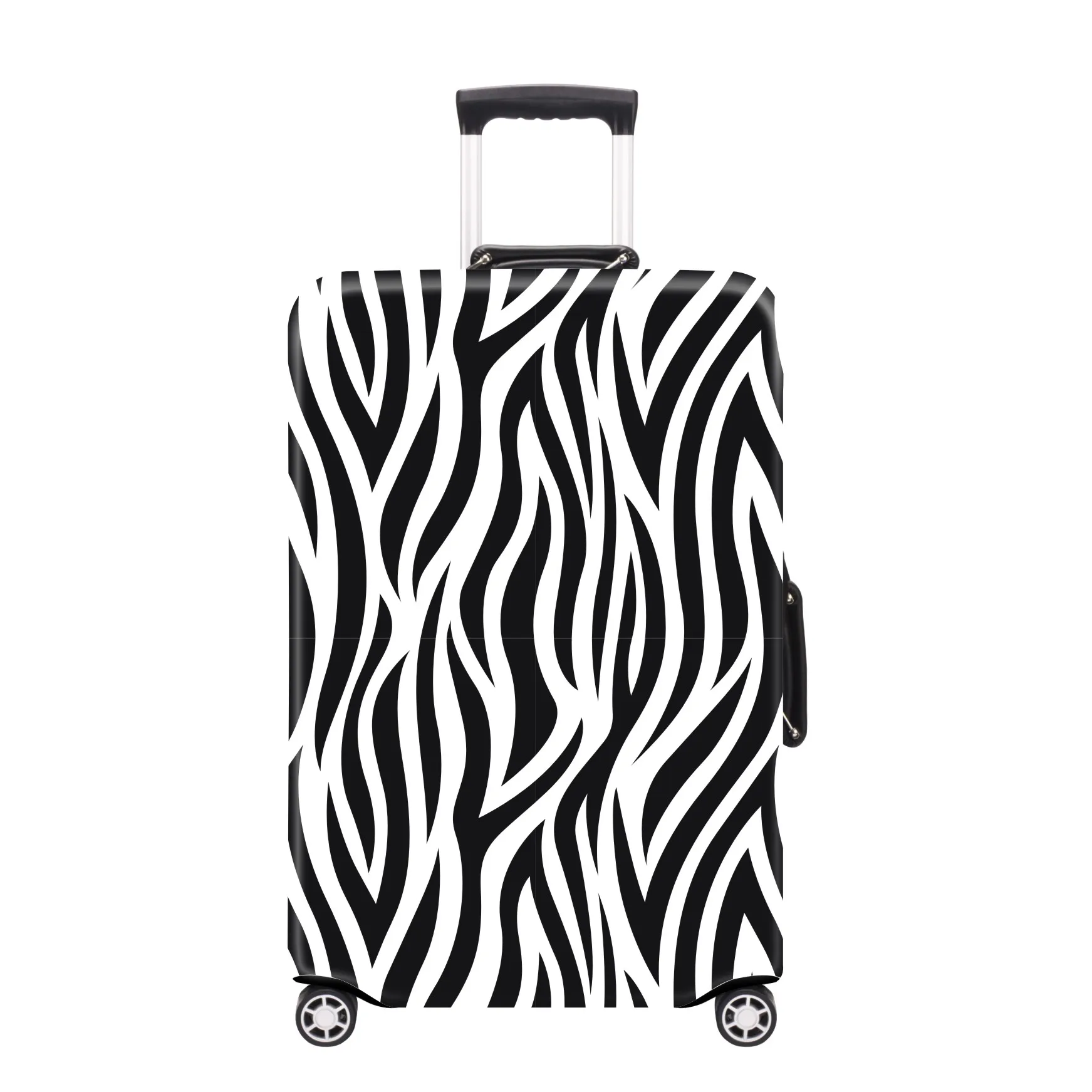 The latest  animal print suitcase covers have flexible and customizable travel luggage covers.