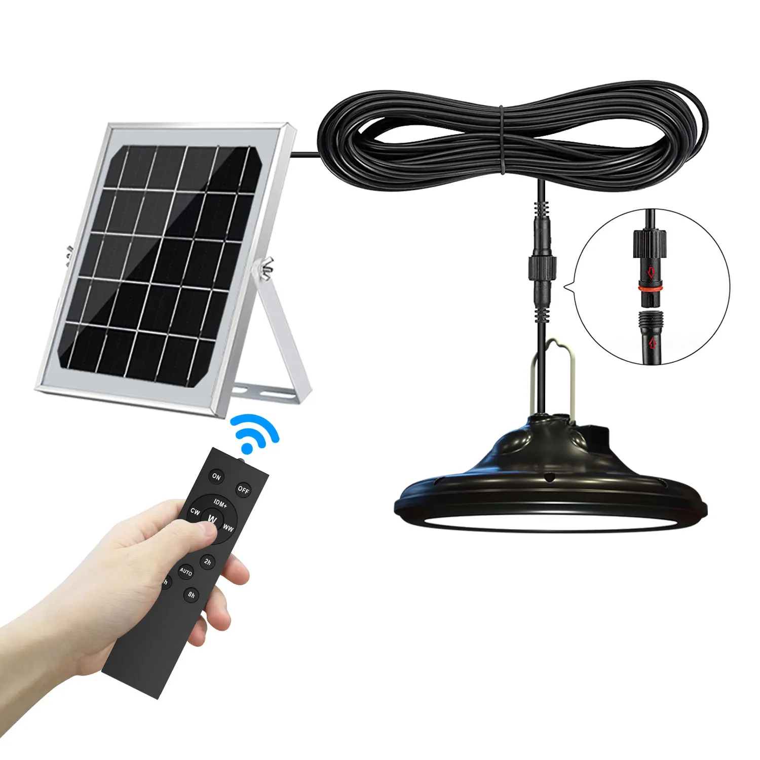 Hot LED Solar Light Outdoor Lighting solar Chandelier Chicken farm lights gardenlight hightbay solar lamp