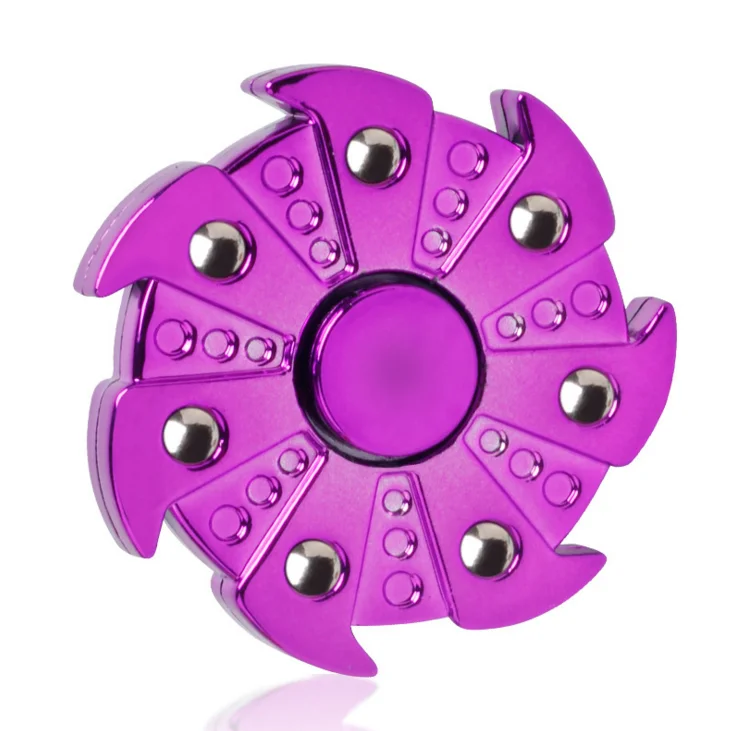 
Children patterned three leaf fingertip gyro decompression finger tip gyro toys 