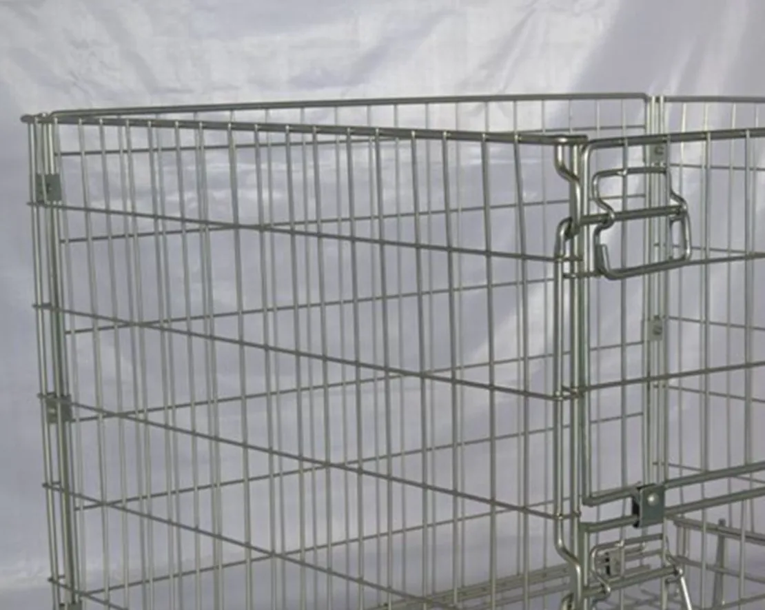 BHK40 популярная металлическая проволочная сетка контейнер для хранения клетка из проволочной сетки контейнер высокого качества