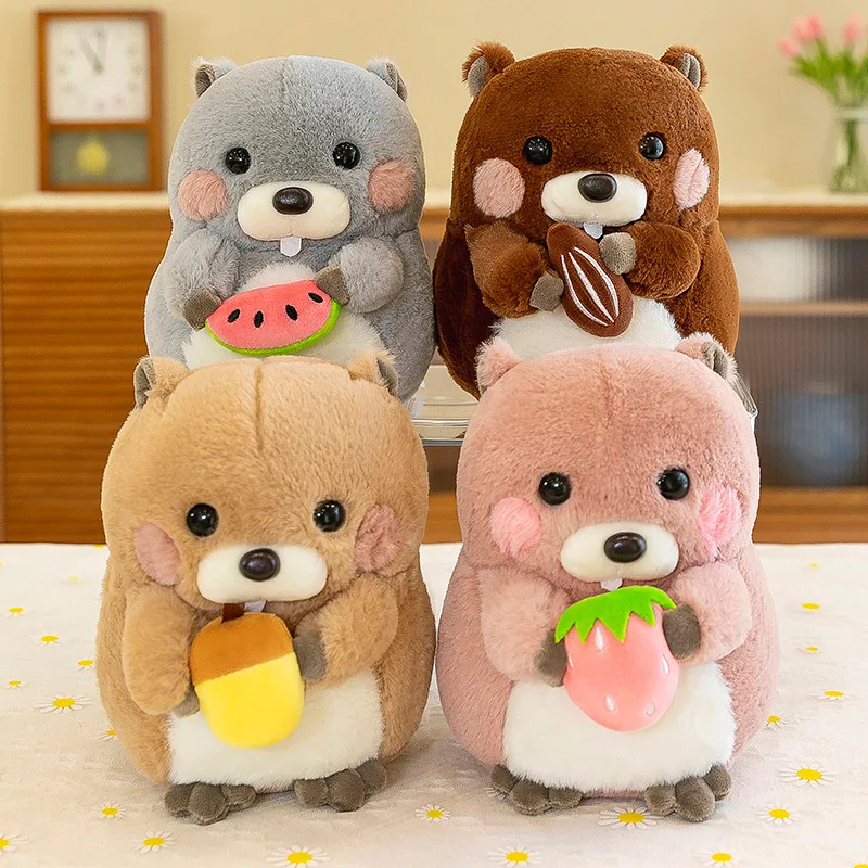 2024 New Styles 20-25cm Wholesale Cute Plush Animal Toys for Crane Claw Machine Cartoon Stuffed Bear Plushies for Kids Gift