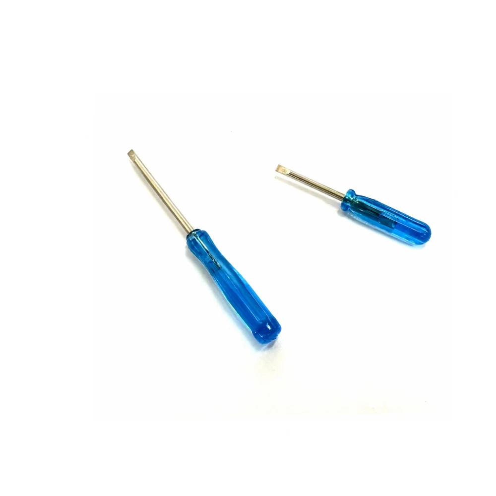 Stock flat screwdriver Mini Pocket Plastic Small Promotional Phillip Screwdriver