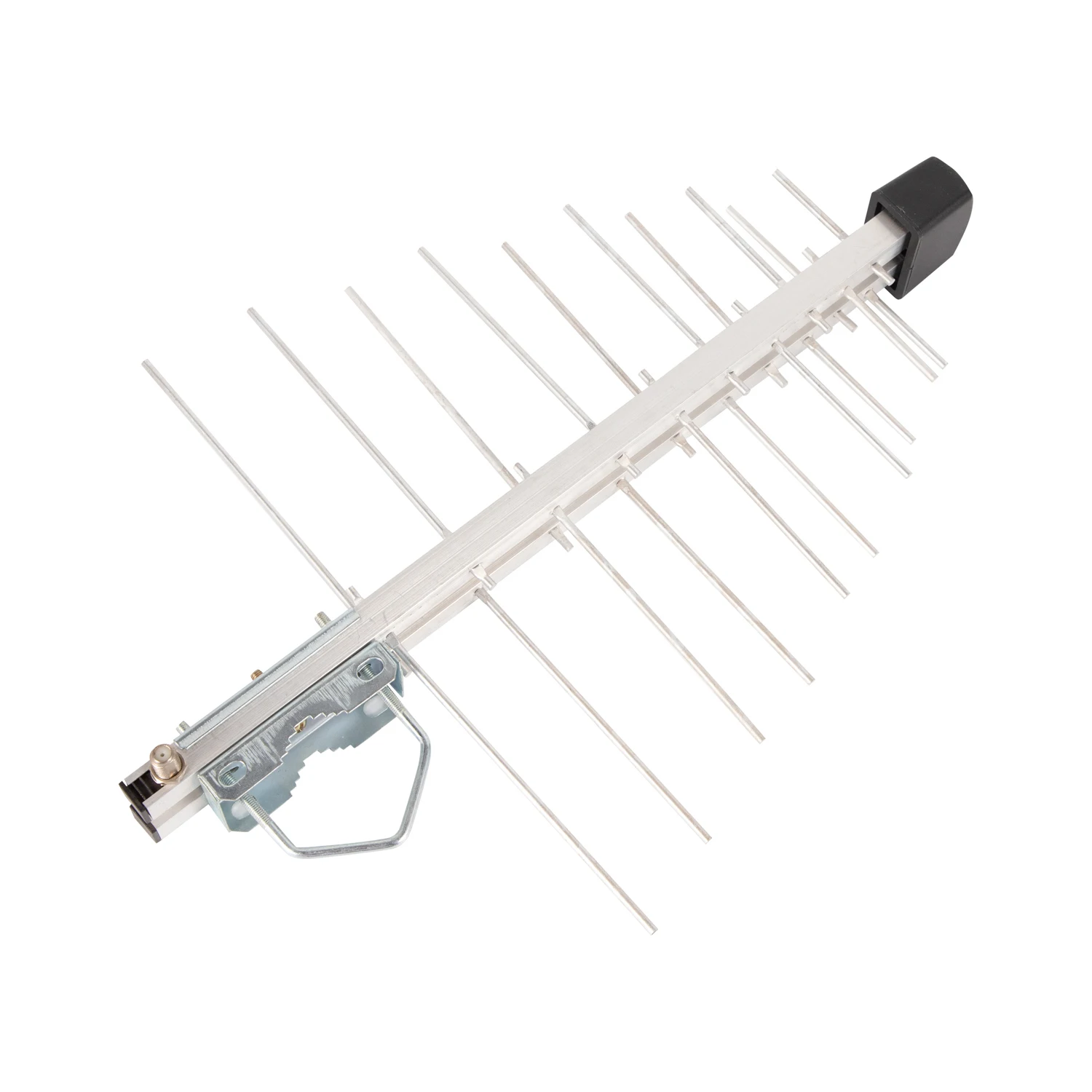 Mini HDTV Outdoor Digital Amplified VHF UHF TV Antenna Yagi Antenna 20 Element 47-860MHz HD 4K 1080P FM Radio Multiple Programs