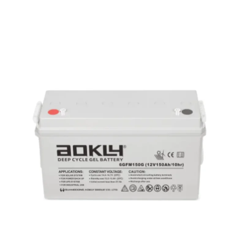 12v 150ah gel battery used for solar light tower