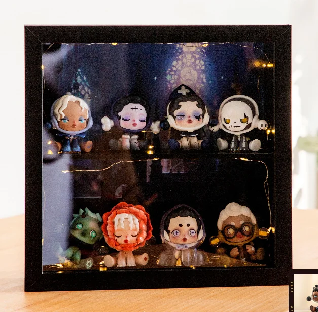 High Quality Durable Black Artwork Shadow Box For Kids Toys Picture Photo Frame